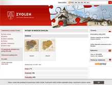 Tablet Screenshot of pl.zvolen.eu