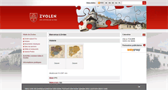 Desktop Screenshot of fr.zvolen.eu