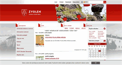 Desktop Screenshot of navstevnik.zvolen.sk